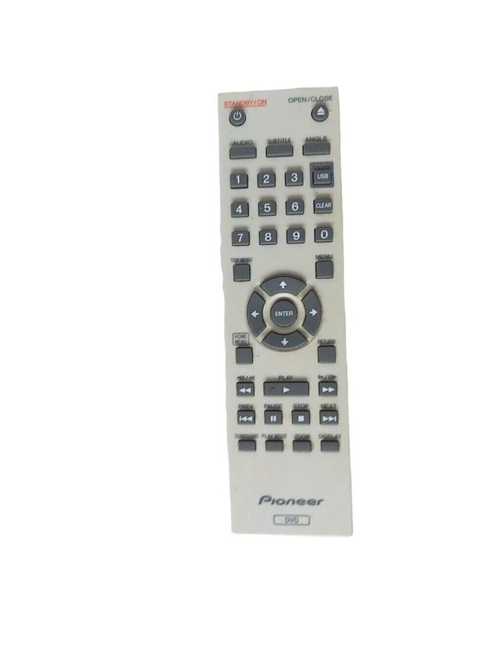 Pioneer CRB14 DVD Player Remote Control